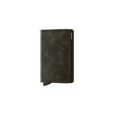 Secrid Slimwallet Vintage Olive Black - Musta - Lisätarvikkeet Secrid Slimwallet Vintage Olive Black - Musta - Lisätarvikkeet