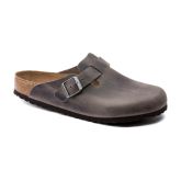 Birkenstock Boston BS Narrow Fit Grey - Harmaa - Sandaalit Birkenstock Boston BS Narrow Fit Grey - Harmaa - Sandaalit