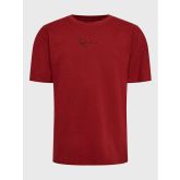Karl Kani Small Signature Essential Tee Dark Red - Punainen - Lyhythihainen T-paita