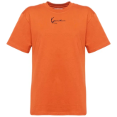 Karl Kani Small Signature Essential Tee Dark Orange - Oranssi - Lyhythihainen T-paita