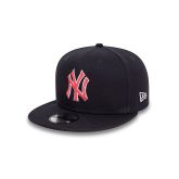New Era New York Yankees MLB Outline Navy 9FIFTY Adjustable Cap - Harmaa - Korkki