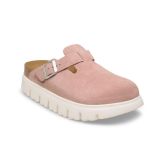 Birkenstock Boston Chunky Suede Leather Narrow Fit Pink Clay - Vaaleanpunainen - Sandaalit Birkenstock Boston Chunky Suede Leather Narrow Fit Pink Clay - Vaaleanpunainen - Sandaalit