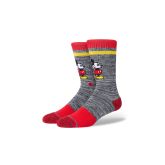 Stance Vintage Disney Crew Sock - Musta - Sukat Stance Vintage Disney Crew Sock - Musta - Sukat