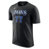 Nike NBA Dallas Mavericks Luka Doncic City Edition Tee - Musta - Lyhythihainen T-paita