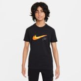 Nike Sportswear Big Kids' Graphic Tee Black - Musta - Lyhythihainen T-paita