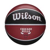 Wilson NBA Team Tribute Basketball Chicago Bulls Size 7 - Punainen - Pallo
