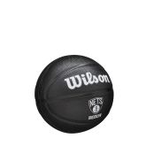 Wilson NBA Team Tribute Mini Brooklyn Nets Size 3 - Musta - Pallo