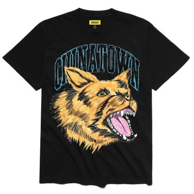 Chinatown Market Beware Sketch Tee Black - Musta - Lyhythihainen T-paita Chinatown Market Beware Sketch Tee Black - Musta - Lyhythihainen T-paita