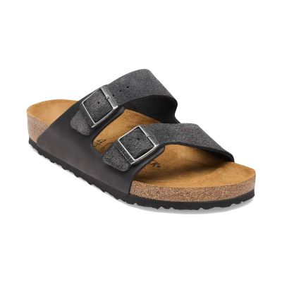 Birkenstock Arizona Mixed Leather Regular Fit Charcoal - Musta - Sandaalit Birkenstock Arizona Mixed Leather Regular Fit Charcoal - Musta - Sandaalit