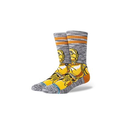 Stance C3PO Crew 5,5-8-(M) - Keltainen - Sukat Stance C3PO Crew 5,5-8-(M) - Keltainen - Sukat
