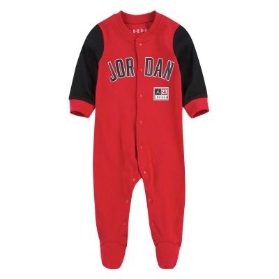 Jordan Diamond Footed Coverall Bodysuit Gym Red - Punainen - body
