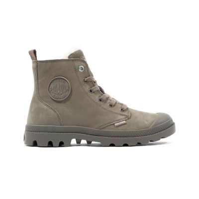 Palladium Pampa Hi Zip WL Dusky Green - Vihreä - Lenkkarit
