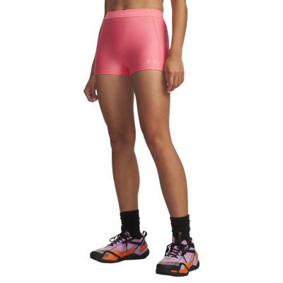 Under Armour HeatGear Shorty Pink - Vaaleanpunainen - Kompressioshortsit Under Armour HeatGear Shorty Pink - Vaaleanpunainen - Kompressioshortsit