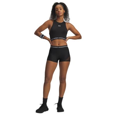 Under Armour HeatGear Mesh Shorty Black - Musta - Kompressioshortsit Under Armour HeatGear Mesh Shorty Black - Musta - Kompressioshortsit