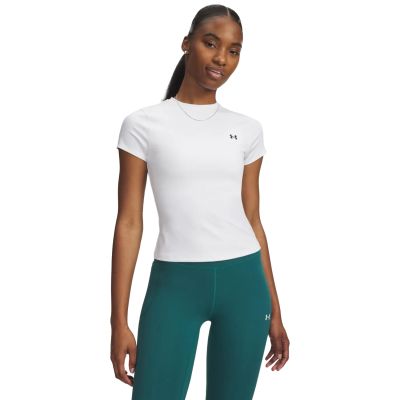 Under Armour Motion Fitted SS EMEA White - Valkoinen - Kompressiopaita Under Armour Motion Fitted SS EMEA White - Valkoinen - Kompressiopaita