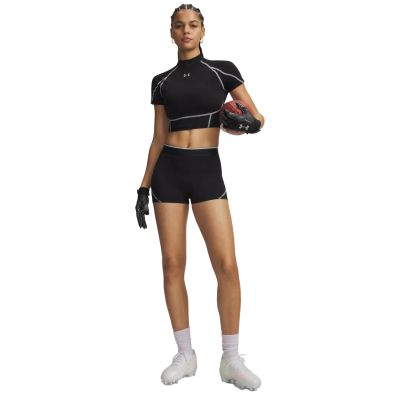 Under Armour HeatGear Elite Shorty Black - Musta - Kompressioshortsit Under Armour HeatGear Elite Shorty Black - Musta - Kompressioshortsit