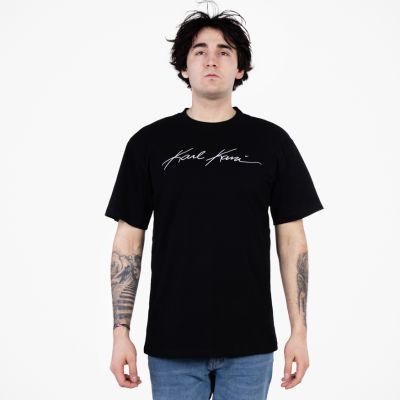 Karl Kani Autograph Tee Black - Musta - Lyhythihainen T-paita Karl Kani Autograph Tee Black - Musta - Lyhythihainen T-paita