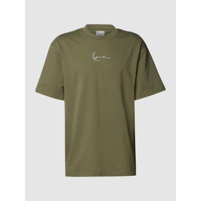 Karl Kani Small Signature Essential Tee Military Green - Vihreä - Lyhythihainen T-paita