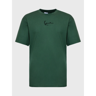 Karl Kani Small Signature Essential Tee Dark Green - Vihreä - Lyhythihainen T-paita