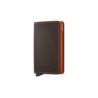 Secrid Slimwallet Matte Truffle & Orange - Oranssi - Lisätarvikkeet Secrid Slimwallet Matte Truffle & Orange - Oranssi - Lisätarvikkeet