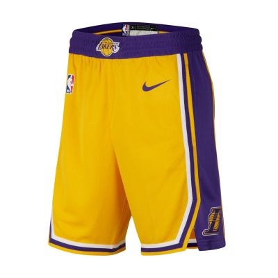 Nike Los Angeles Lakers Icon Edition Men's NBA Swingman Shorts Amarillo - Keltainen - Shortsit Nike Los Angeles Lakers Icon Edition Men's NBA Swingman Shorts Amarillo - Keltainen - Shortsit
