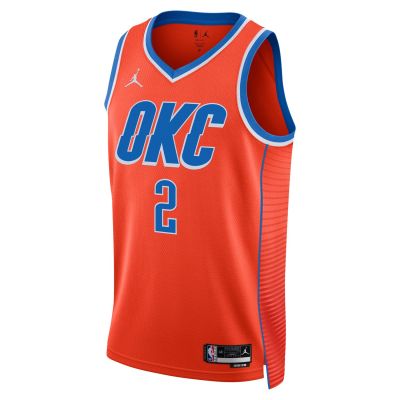 Nike Oklahoma City Thunder Statement Edition Men's Jordan Dri-FIT NBA Swingman Jersey Team Orange - Oranssi - Jersey Nike Oklahoma City Thunder Statement Edition Men's Jordan Dri-FIT NBA Swingman Jersey Team Orange - Oranssi - Jersey