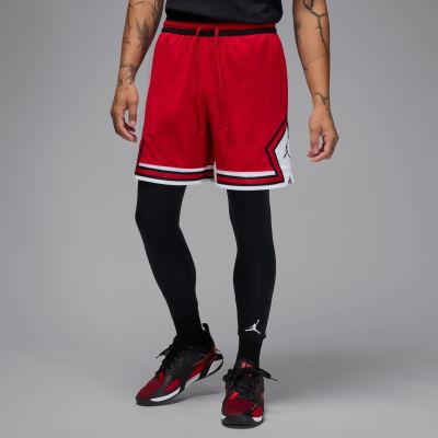 Jordan Sport Men's Dri-FIT 7" Mesh Diamond Shorts Gym Red - Punainen - Shortsit Jordan Sport Men's Dri-FIT 7" Mesh Diamond Shorts Gym Red - Punainen - Shortsit