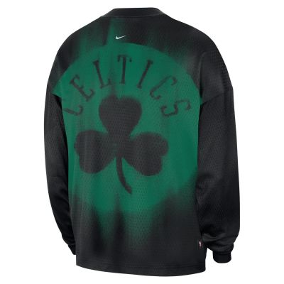 Nike Boston Celtics Standard Issue Men's Dri-FIT Long-Sleeve Basketball Top Black - Musta - Huppari Nike Boston Celtics Standard Issue Men's Dri-FIT Long-Sleeve Basketball Top Black - Musta - Huppari