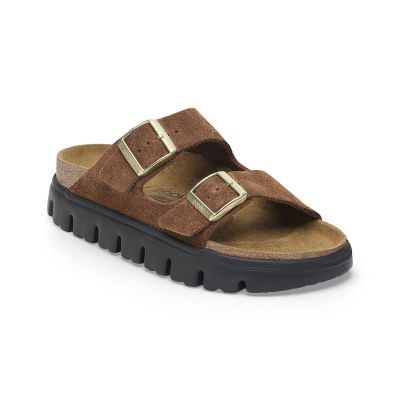 Birkenstock Arizona Chunky Suede Leather Narrow Fit Brown - Ruskea - Sandaalit Birkenstock Arizona Chunky Suede Leather Narrow Fit Brown - Ruskea - Sandaalit