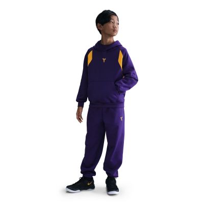 Nike Kobe Big Kids Therma-FIT Pullover Hoodie Court Purple - Violetti - Huppari