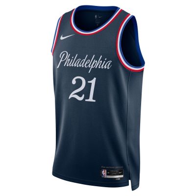 Nike Dri-FIT Philadelphia 76ers Joel Embiid Swingman Jersey - Sininen - Jersey