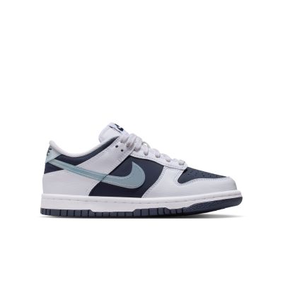 Nike Dunk Low "Light Armoury Blue Obsidian" (GS) - Valkoinen - Lenkkarit