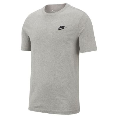 Nike Sportswear Club Tee Heather Grey - Harmaa - Lyhythihainen T-paita