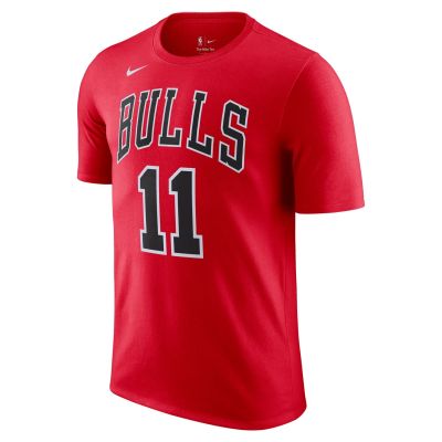 Nike NBA Chicago Bulls Tee University Red - Punainen - Lyhythihainen T-paita