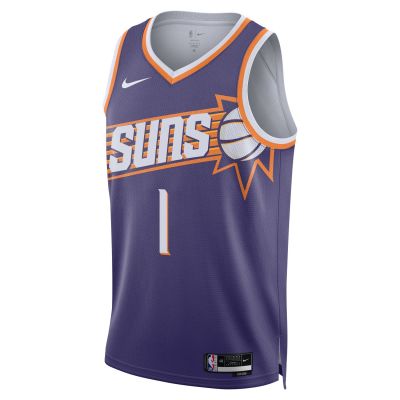 Nike Dri-FIT Phoenix Suns Devin Booker 2023/24 Icon Edition Swingman Jersey New Orchid - Violetti - Jersey