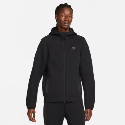 Nike Sportswear Tech Fleece Windrunner Hoodie Black - Musta - Huppari