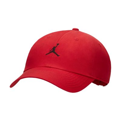 Jordan Club Adjustable Unstructured Cap Gym Red - Punainen - Korkki