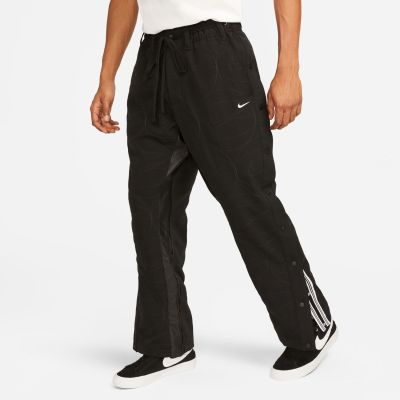 Nike Woven Tearaway Basketball Pants Black - Musta - Housut
