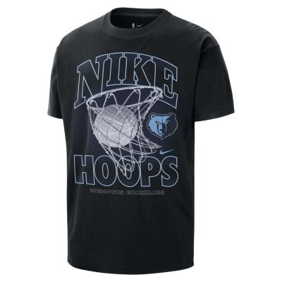 Nike NBA Max90 Memphis Grizzlies Courtside Tee - Musta - Lyhythihainen T-paita Nike NBA Max90 Memphis Grizzlies Courtside Tee - Musta - Lyhythihainen T-paita