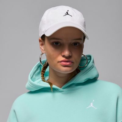 Jordan Club Unstructured Curved-Bill Hat White - Valkoinen - Korkki Jordan Club Unstructured Curved-Bill Hat White - Valkoinen - Korkki