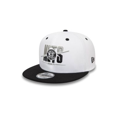 New Era Brooklyn Nets Crown White 9FIFTY Snapback Cap - Valkoinen - Korkki New Era Brooklyn Nets Crown White 9FIFTY Snapback Cap - Valkoinen - Korkki
