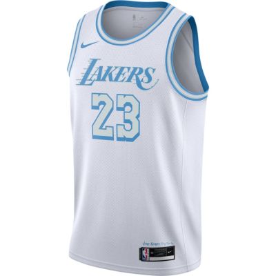 Nike LeBron James LA Lakers City Edition Swingman Jersey - Valkoinen - Jersey Nike LeBron James LA Lakers City Edition Swingman Jersey - Valkoinen - Jersey