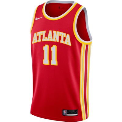Nike Trae Young Hawks Icon Edition 2020 Swingman Jersey - Punainen - Jersey Nike Trae Young Hawks Icon Edition 2020 Swingman Jersey - Punainen - Jersey