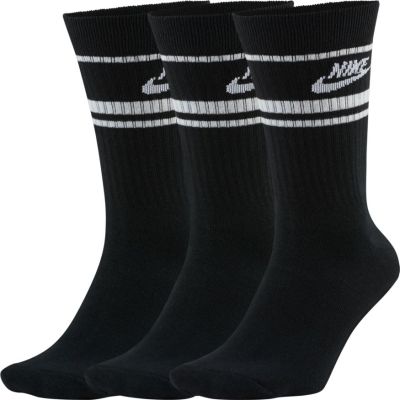 Nike Sportswear Essential Stripe Socks - Musta - Sukat Nike Sportswear Essential Stripe Socks - Musta - Sukat