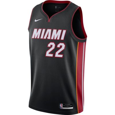 Nike Miami Heat Jimmy Butler Icon Edition 2020 Swingman Jersey - Musta - Jersey