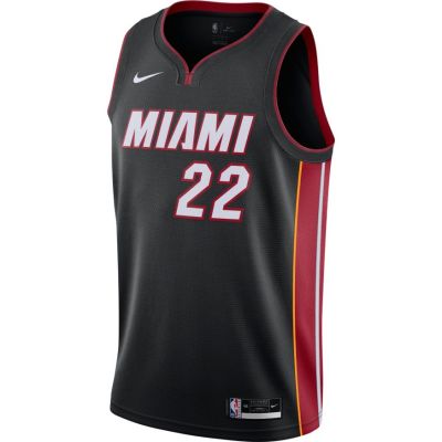 Nike Miami Heat Jimmy Butler Icon Edition 2020 Swingman Jersey - Musta - Jersey Nike Miami Heat Jimmy Butler Icon Edition 2020 Swingman Jersey - Musta - Jersey