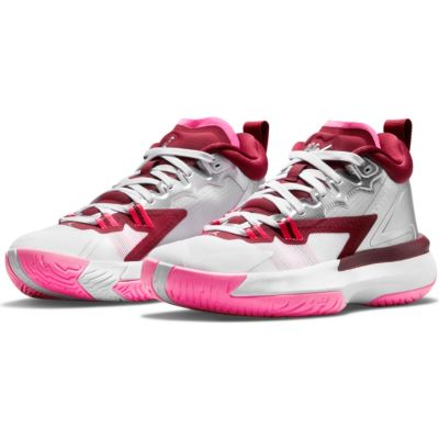 Jordan Zion 1 "Metallic Silver" (GS) - Valkoinen - Lenkkarit Jordan Zion 1 "Metallic Silver" (GS) - Valkoinen - Lenkkarit