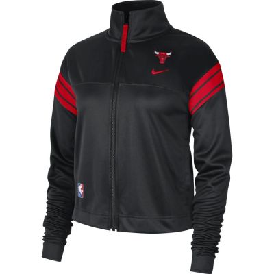 Nike Chicago Bulls Courtside Wmns Tracksuit Jacket - Musta - Takki Nike Chicago Bulls Courtside Wmns Tracksuit Jacket - Musta - Takki