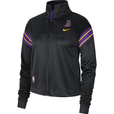 Nike La Lakers Courtside Wmns Tracksuit Jacket - Musta - Takki Nike La Lakers Courtside Wmns Tracksuit Jacket - Musta - Takki