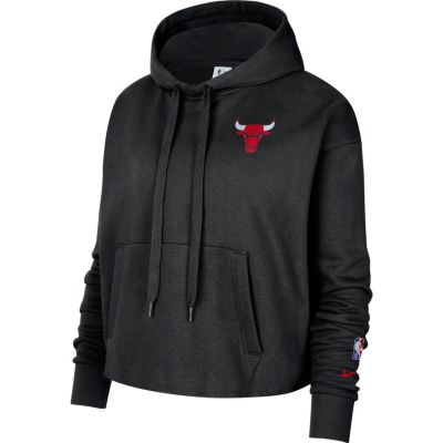 Nike Chicago Bulls NBA Pullover Wmns - Musta - Huppari Nike Chicago Bulls NBA Pullover Wmns - Musta - Huppari